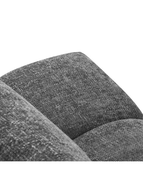 Canapé d'angle Gauche Convertible avec Coffre Cirrus 5 Places gris foncé  - 290x182x90 cm